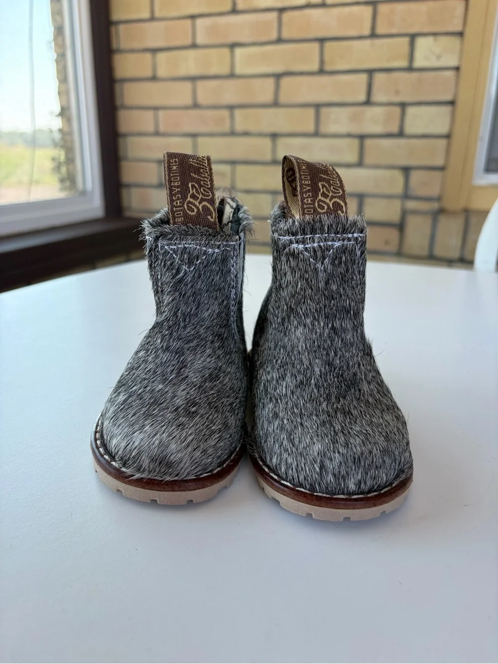 GENUINE COWHIDE 3 Caballos Toddler Boots Size 5 Mexico